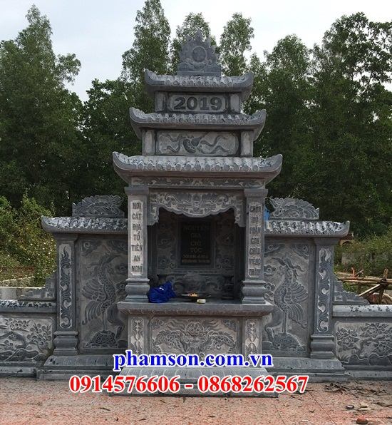 13 Kỳ đài củng miếu lầu cây hương am bằng đá tự nhiên thờ chung nghĩa trang khu lăng mộ mồ mả đẹp bán tại Hà Giang