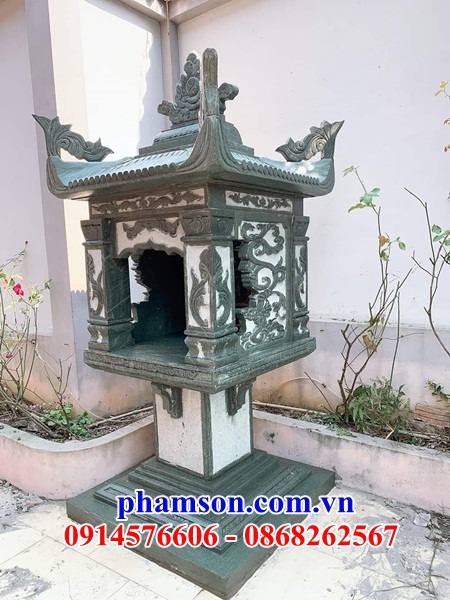 90 Mẫu bàn thờ ông thiên ngoài trời bằng đá xanh rêu tại TP Hồ Chí Minh
