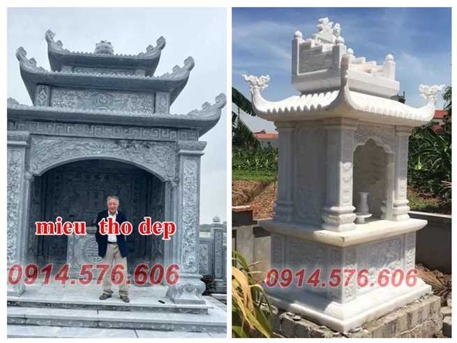 Mẫu am miếu cây hương bán lâm đồng - bàn thờ ông thiên bằng đá tại Sài Gòn