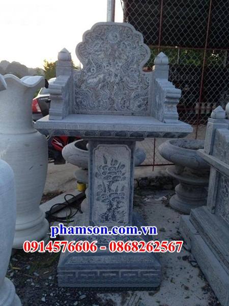 Mẫu bàn thờ ông thiên bằng đá tại Sài Gòn