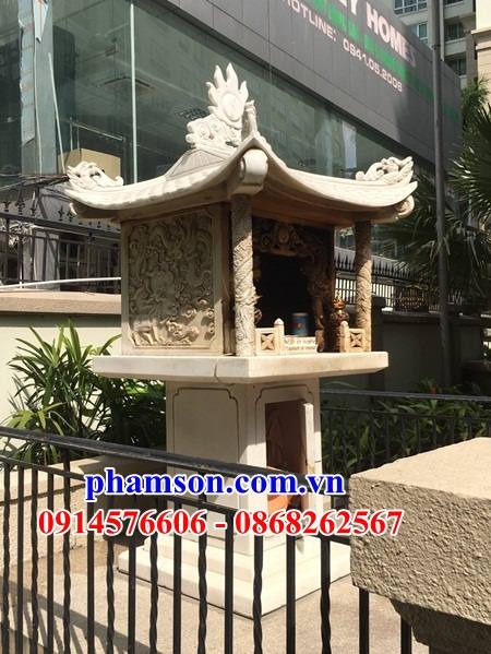 Mẫu bàn thờ ông thiên bằng đá vàng cao cấp tại Sài Gòn