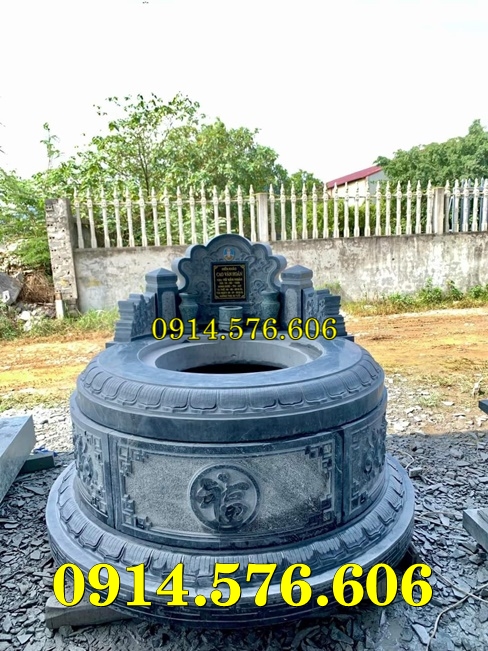 Mẫu mộ tròn bằng đá đep nhất 2026 Bán Hà Nội