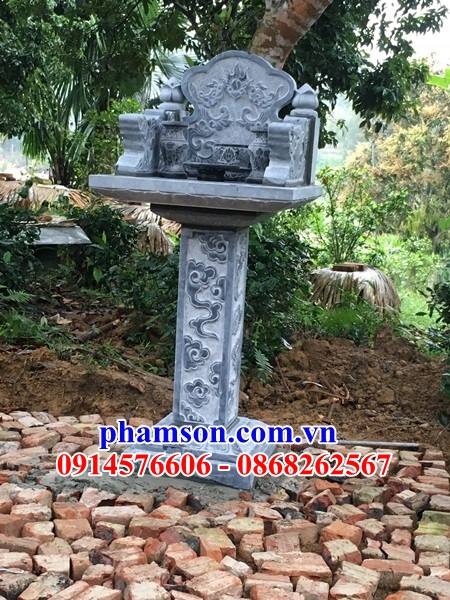 12 Bàn thờ đá ngoài trời đẹp tại Hà Nội thờ sơn thần linh thiên địa cửu trùng