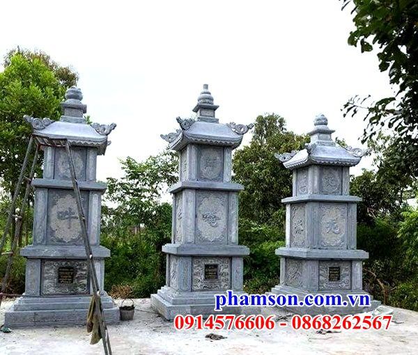 19 Tháp mộ đá thanh hóa đẹp bán tại Tây Ninh cất giữ để hũ tro hài cốt