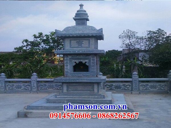 21 Tháp mộ đá tự nhiên đẹp bán tại Bình Phước cất giữ để hũ lọ tro hài cốt phật giáo sư trụ trì