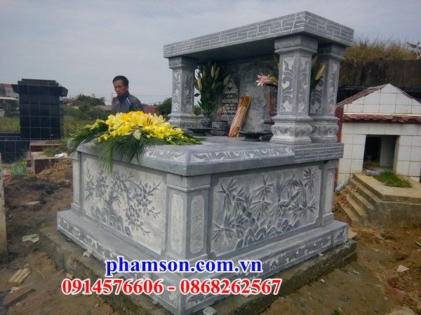 24 Mẫu mộ đá ninh bình đôi gia đình ông bà bố ba cha mẹ hai ba bốn ngôi liền nhau đẹp bán tại Sơn La
