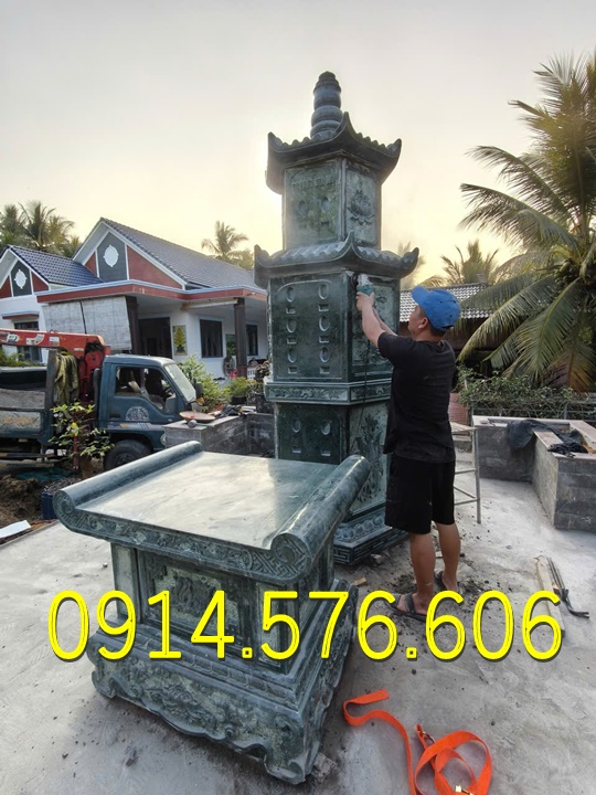 Tháp Để Tro Cốt , Tháp Đựng Tro Cốt, Tháp Để Tro Cốt Nhỏ , Tháp Phật Giáo, Bảo Tháp Phật Giáo ,Tháp Lục Giác , Tháp Bát Giác, Tháp Lưu Giữ Tro Cốt, Tháp Đá Trắng Vàng Xanh