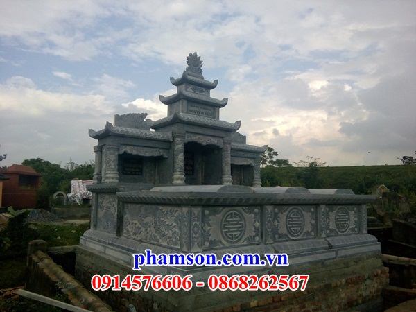 Điện Biên +477 Mẫu mộ đá đôi đẹp - 6