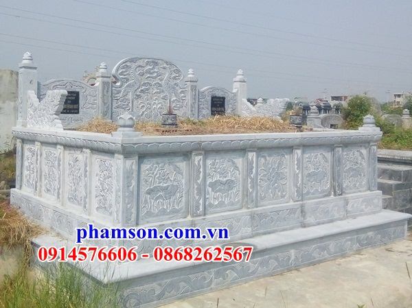 Điện Biên +477 Mẫu mộ đá đôi đẹp - 7