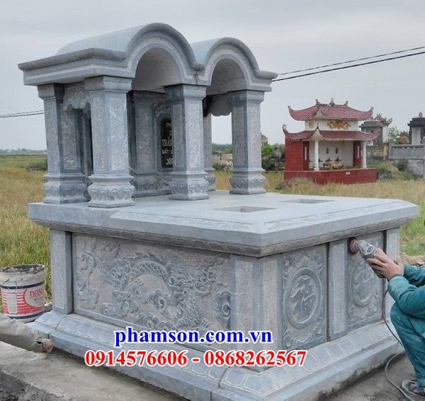 Điện Biên +477 Mẫu mộ đá đôi đẹp - 9