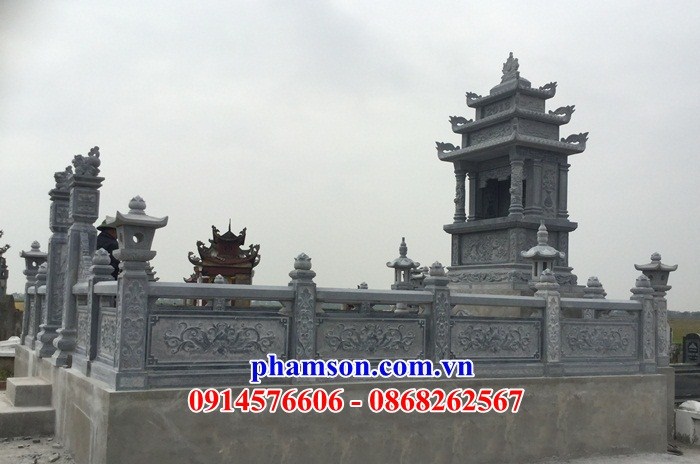 25 Nghĩa trang khu lăng mộ gia đình dòng họ gia tộc bằng đá thanh hóa đẹp bán tại Quảng Ninh
