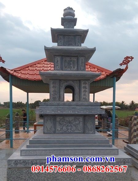 29 Mẫu tháp mộ đá đẹp bán tại Kom Tum