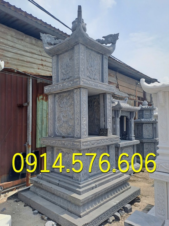 Tháp Để Tro Cốt , Tháp Đựng Tro Cốt, Tháp Để Tro Cốt Nhỏ , Tháp Phật Giáo, Bảo Tháp Phật Giáo ,Tháp Lục Giác , Tháp Bát Giác, Tháp Lưu Giữ Tro Cốt, Tháp Đá Trắng Vàng Xanh