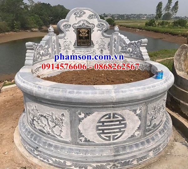 30 Mẫu mộ tròn bằng đá đẹp bán tại Cao Bằng