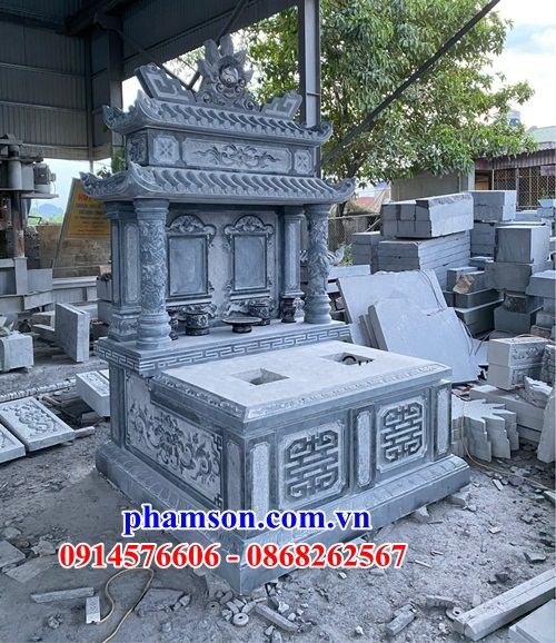 31 Mẫu mộ đá đôi đẹp bán tại Quảng Trị