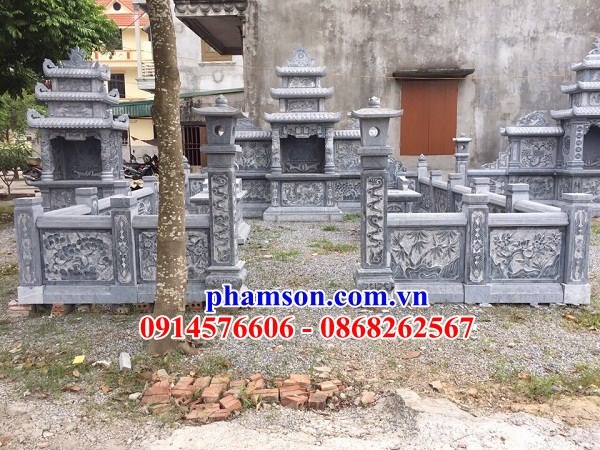 32 Nghĩa trang khu lăng mộ gia đình dòng họ gia tộc bằng đá thanh hóa đẹp bán tại Hà Nội