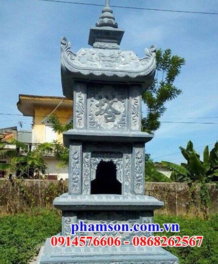 33 Mẫu tháp mộ đá đẹp bán tại Phú Yên cất giữ đựng hũ hộp quách tro hài cốt