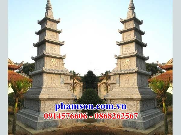 33 Mẫu tháp mộ đá thanh hóa đẹp bán tại Phú Yên cất giữ đựng hũ hộp quách tro hài cốt