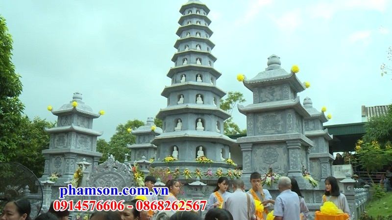 38 Tháp mộ đá thanh hóa đẹp bán tại Quảng Nam cất giữ để hũ hộp lọ bình đựng tro hài cốt