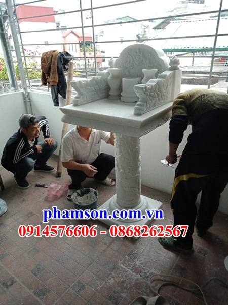 4 Cây hương đá trắng đơn giản giá rẻ đẹp tại Hà Nội thờ sơn thần linh thiên địa ngoài trời