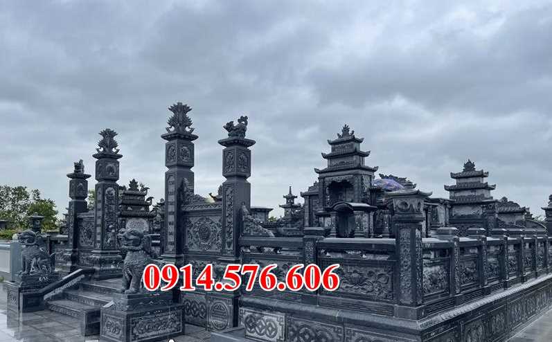 46 Mộ mồ mả đá hai mái nhà mồ gia tộc dòng họ đẹp bán tại Bình Thuận