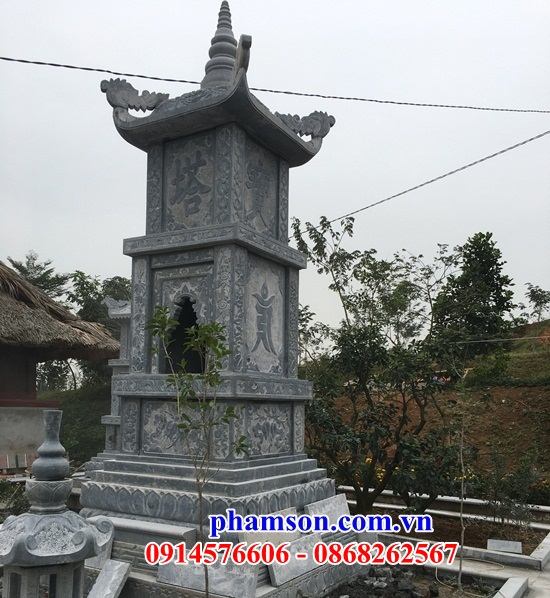 5 Mẫu tháp mộ đá thanh hóa đẹp tại cao bằng cất giữ để tro hũ tro hài cốt