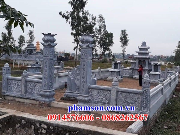 50 Nghĩa trang khu lăng mộ mồ mả dòng họ gia đình gia tộc tổ tiên ông bà cha bố ba mẹ bằng đá tự nhiên đẹp bán tại Tây Ninh