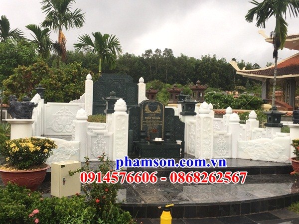 57 Nghĩa trang khu lăng mộ mồ mả gia đình dòng gia tộc tổ tiên ông bà bố ba cha mẹ bằng đá trắng đẹp bán tại đắk nông