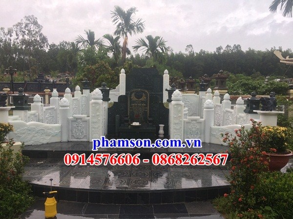 59 Nghĩa trang khu lăng mộ gia đình dòng họ gia tộc ông bà bố cha ba mẹ bằng đá trắng đẹp bán tại đắk lắk