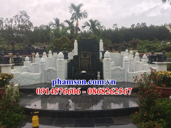 61 Nghĩa trang khu lăng mộ mồ mả gia đình dòng họ gia tộc ông bà ba cha mẹ bằng đá thanh hóa đẹp bán tại Bình Thuận