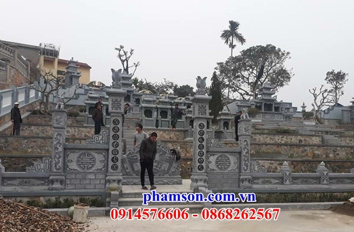 64 Nghĩa trang khu lăng mộ mồ mả gia đình dòng họ gia tộc ông bà bố ba cha mẹ bằng đá nguyên khối đẹp bán tại Phú Yên