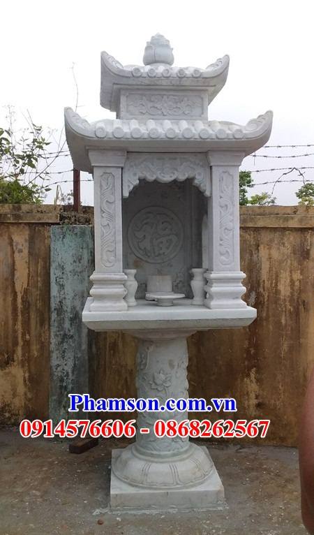 7 Cây hương đá trắng nguyên khối đẹp bán tại Hà Nội thờ sơn thần linh thiên địa ngoài trời