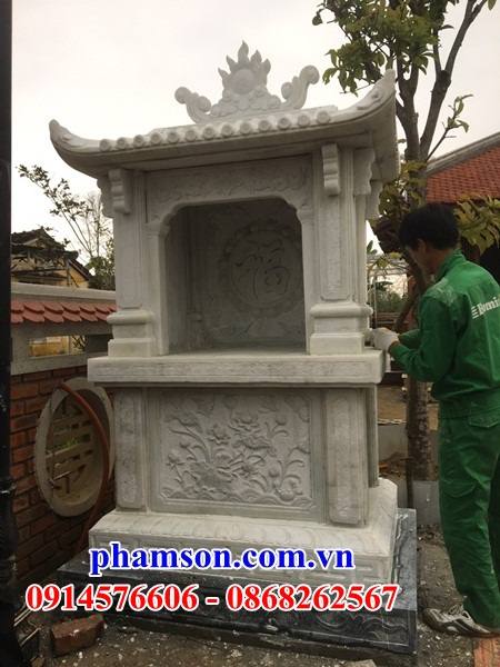 Mẫu hương án thờ đá nguyên khối đẹp tại Sài Gòn - 7