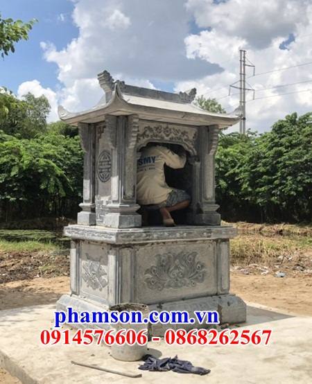 Mẫu hương án thờ đá nguyên khối đẹp tại Sài Gòn - 8