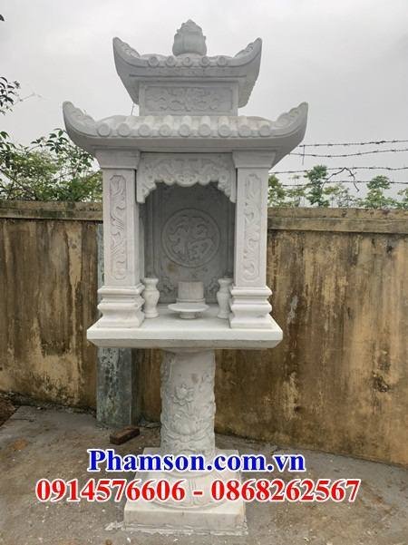 Mẫu hương án thờ đá nguyên khối đẹp tại Sài Gòn - 6