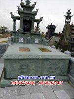 Hình ảnh mộ bằng đá xanh rêu bán báo giá toàn quốc đẹp