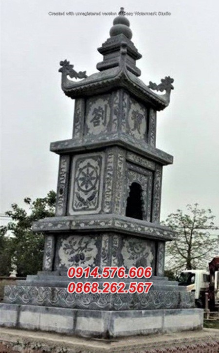 Quảng Ngãi +35 Tháp mộ để tro cốt đá đẹp