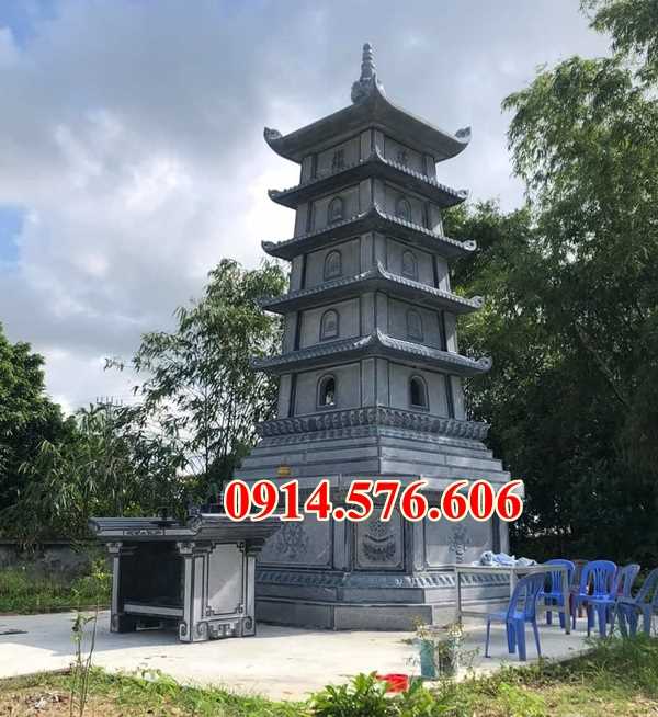 bảo tháp mộ sư để hũ tro cốt bán tại Phú Yên 33 Mẫu vườn tháp mộ đá đẹp