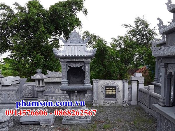 02 Cây hương bàn miếu đá thanh hóa thờ sơn thần linh thổ địa cửu trung thiên đẹp bán tại Bắc Giang