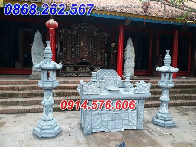 05 Bàn lễ đá ninh bình đẹp bán tại Nam Định 2024