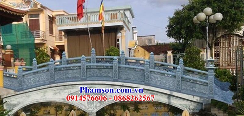 10 Hàng tường rào lan can đình đền chùa miếu nhà thờ từ đường nghĩa trang khu lăng mộ mồ mả gia đình dòng họ tổ tiên bằng đá xanh đẹp bán tại Quảng Ngãi
