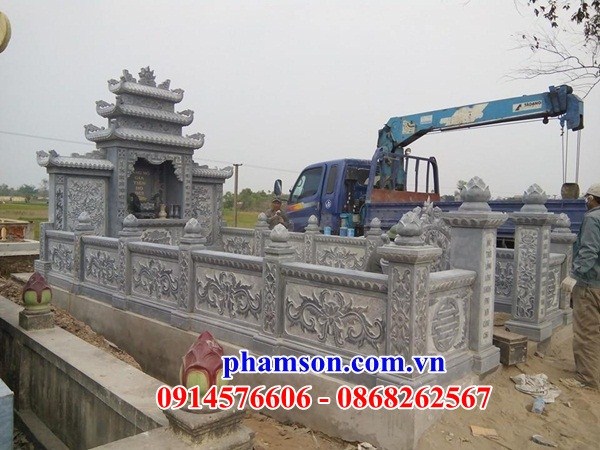 10 Lăng mộ mồ mả bằng đá xanh đẹp cất giữ để tro cốt bán Lâm Đồng