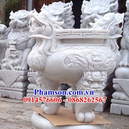 10 Lư hương đá trắng đẹp bán tại Quảng Bình