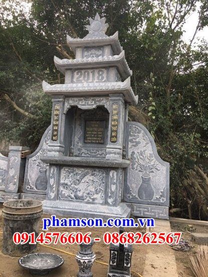 11 kỳ đài củng miếu cây hương lăng lầu bằng đá xanh thanh hóa thờ chung nghĩa trang khu lăng mộ mồ mả gia đình dòng họ ông bà bố mẹ đẹp bán tại Lào Cai