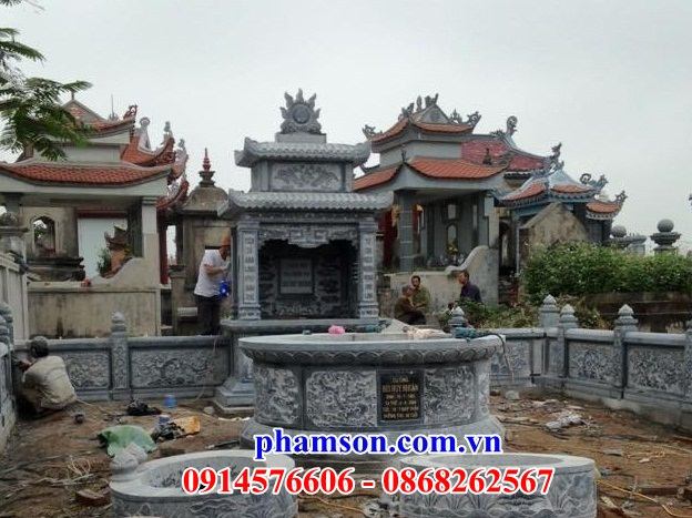 12 Kỳ đài củng lăng am miếu cây hương bằng đá xanh ninh bình thờ chung thần linh thiên địa nghĩa trang khu lăng mộ mồ mả đẹp bán tại Yên Bái