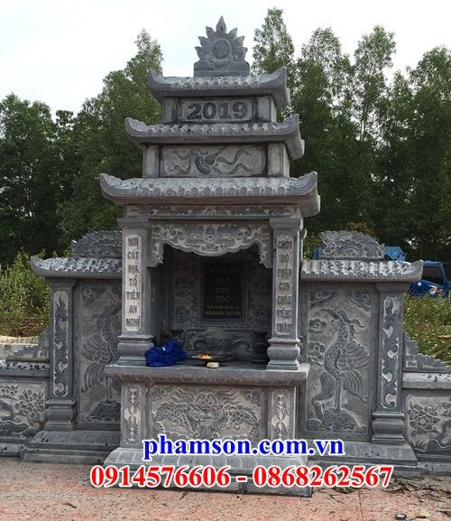 14 Kỳ đài củng am lầu lăng cây hương bằng đá nguyên khối thờ chung thần linh nghĩa trang khu lăng mộ mồ mả đẹp bán tại Sơn La