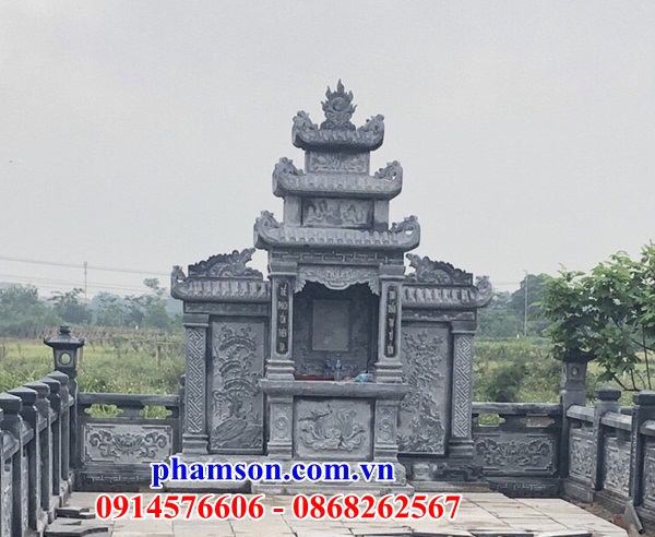 14 Kỳ đài củng am lầu lăng cây hương bằng đá ninh bình nguyên khối thờ chung thần linh nghĩa trang khu lăng mộ mồ mả đẹp bán tại Sơn La
