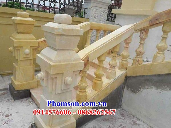 15 Tường bao hàng rào lan can đá vàng nguyên khối lắp đình đền chùa miếu nhà thờ từ đường nghĩa trang khu lăng mộ mồ mả gia đình dòng họ ông bà bố mẹ ba má đẹp bán tại Bình Thuận