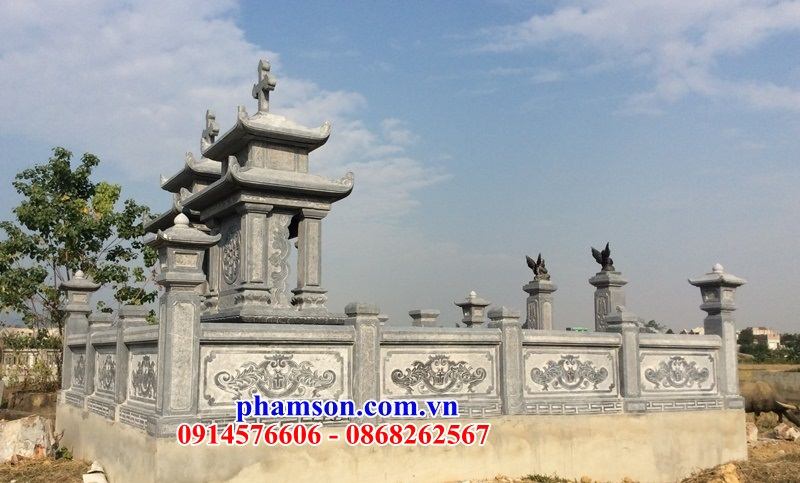 17 Mộ đá khu lăng mộ nghĩa trang mồ mả cất để hũ tro hài cốt ông bà bố mẹ ba má công giáo đạo thiên chúa đẹp bán tại TP Hồ Chí Minh