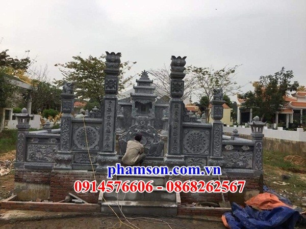 18 Khu lăng mộ mồ mả đá cao cấp đẹp cất giữ để đựng hũ hộp tro hài cốt bán Phú Yên